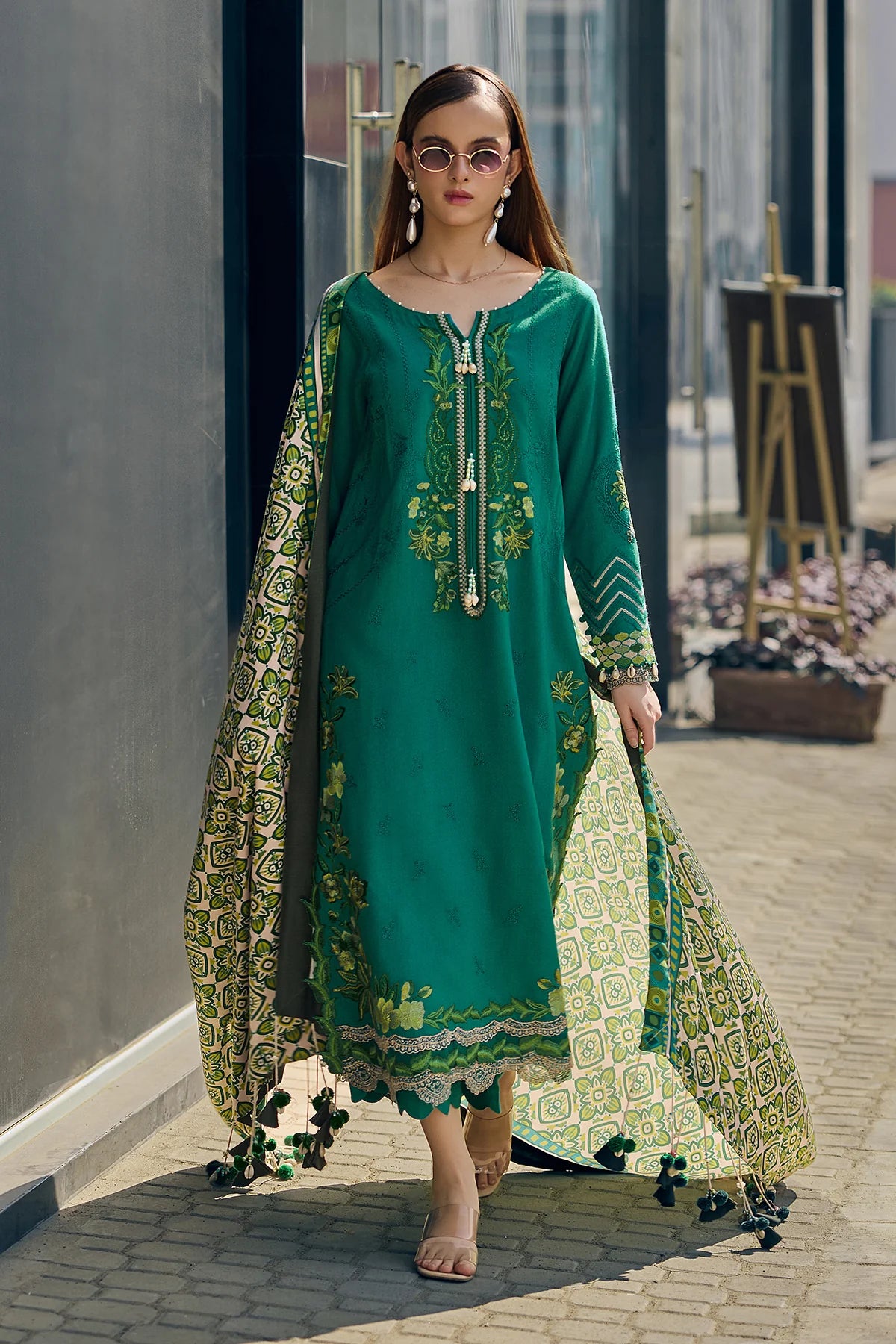 3-pc Unstitched Wool Shawl Collection