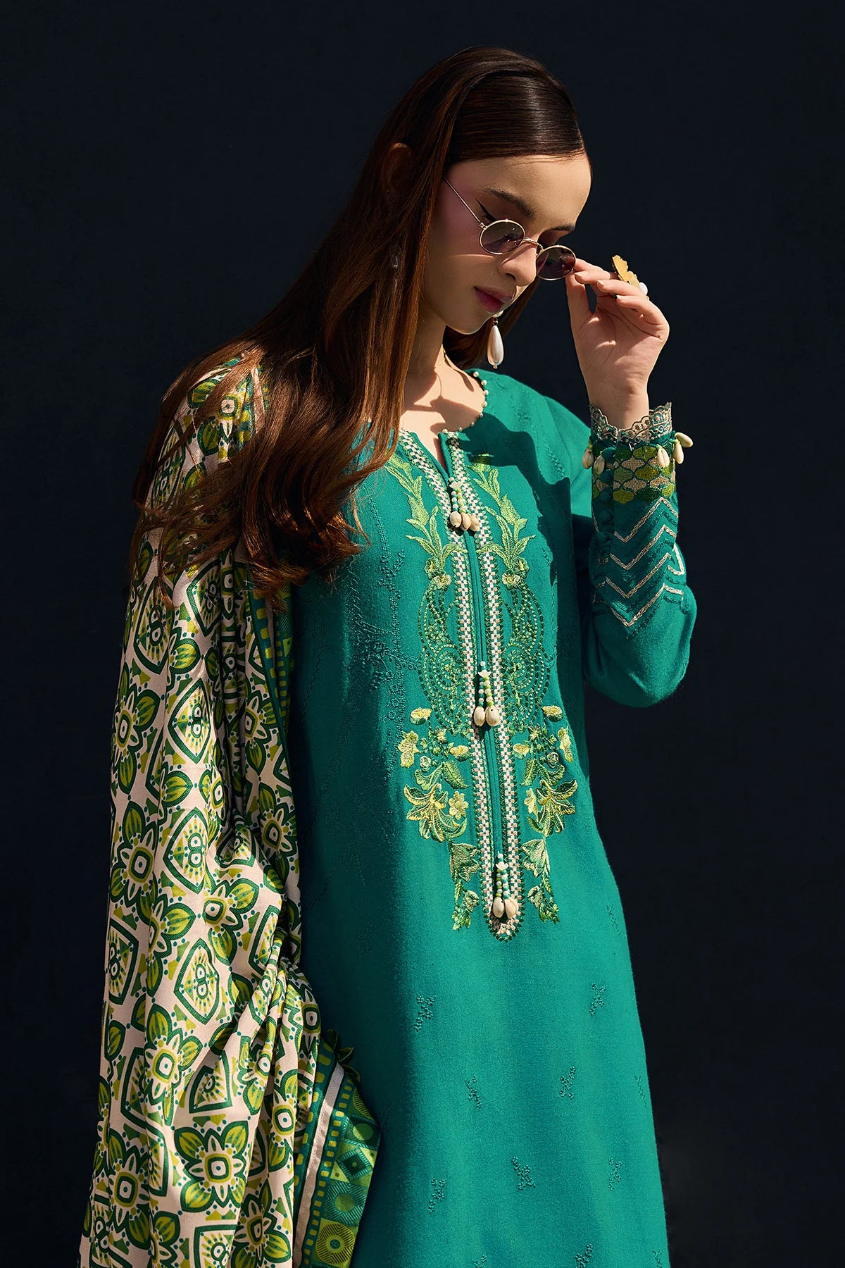 3-pc Unstitched Wool Shawl Collection